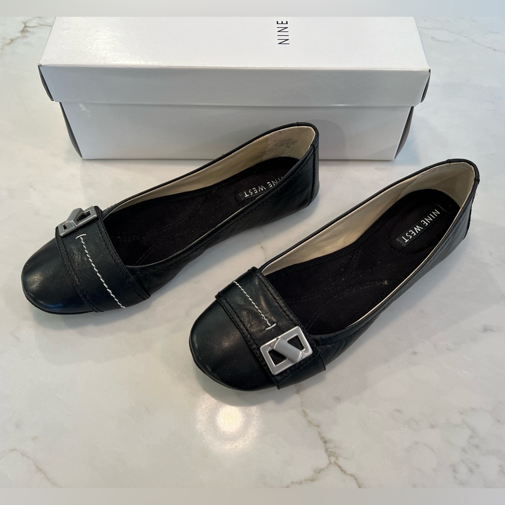 Nine West Black Women's Flats - 7 New